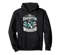 Cervical Cancer My Daughter Is A Warrior Pullover Hoodie