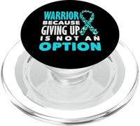 Cervical Cancer Warrior Because Giving Up Is Not A Option PopSockets PopGrip for MagSafe