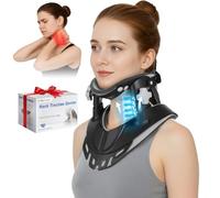 Cervical Neck Traction Device: Neck Stretcher for Cervical Pain Relief, Electric Air Pump with 3 Power Traction for Neck Decompression and Tension Relief