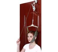 Cervical Neck Traction Device,Portable Neck Stretcher Cervical Traction,Neck Pain Relief Spine Decompression Hammock for Home Use