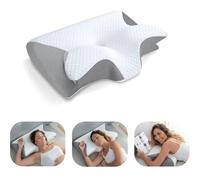 Cervical Pillow Memory Foam Support for Side & Back Sleepers - Ergonomic Neck Relief and Comfort, Orthopedic Design for Better Sleep