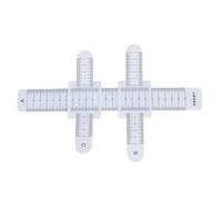 Cervical Spine Width Measurement Tool Scoliometers Thin Scoliosis Meter Lightweight and Safe for Daily Use Cervical Vertebra Size Measure Ruler