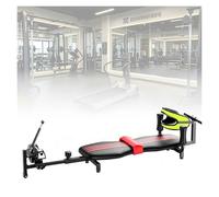 Cervical Traction Neck Stretcher, Back Stretch Bench Adjustable Height Decompression Relaxation, for Lumbar Stretching
