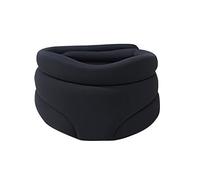 Cervicorrect Neck Brace Cervicorrect Neck Brace By Lab Co Cervicorrect Neck Brace To Stop Snoring Soft Foam Neck Brace Collar Adjustable Neck Satin Head Scarf for Sleeping Long (Black, A)