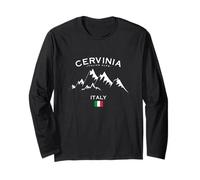 Cervinia Italian Alps Breuil-Cervinia Matterhorn Ski Resort Long Sleeve T-Shirt