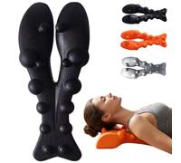 Cervipoint - Trigger Point Massager, Durable Trapezius Stretcher, Soft Comfortable Trapezius Trigger Point Massager, Occipital Release Tool for Relief Back Fatigue & Cervical Spine Pressure (Black)