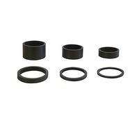Cervus 6PCS Light Weight UD Carbon Matte Black Headset Spacers 1 1/8"-2mm,3mm,5mm,10mm,15mm,20mm