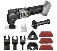 Cerycose Cordless Oscillating Tool Compatible with Dewalt 20V Battery, Brushless-Motor Tool with Auxiliary Handle, 6 Variable Speed for Scraping, Sanding,Cutting Wood(Battery Not Included)