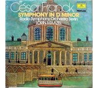 CESA FRANCK/BERLIN RADIO ORCHESTRA - FRANCK SYMPHONY IN D MINOR[2535 156] 1961 LORIN MAAZEL VINYL LP