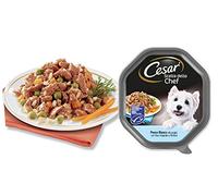 Cesar Chef's Choice Grilled White Fish with Brown Rice and Vegetables, Fish, Mixed, 150g (Pack of 14)
