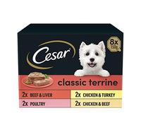 Cesar Trays Classics Selection Adult Dog Food 150g x 8
