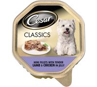 Cesar Classics Tender Lamb & Chicken In Jelly 150g (Pack of 14)