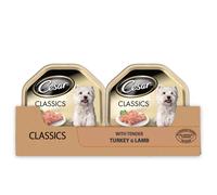 Cesar Classics Tender Loaf for Dogs with Turkey & Lamb with Green Beans Multipack - Size: 14 x 150g