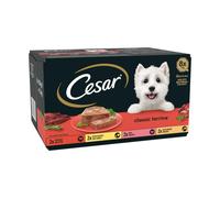 Cesar Classics Terrine Dog Food Trays Mixed in Loaf 8 x 150g