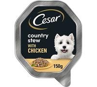 Cesar Country Stew Adult Wet Dog Food, Chicken, Vegetables & Parsley in Gravy 14 x 150 g Trays