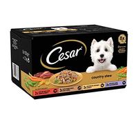 24 x 150g Cesar Country Kitchen Dog Food Trays Special Selection in Gravy