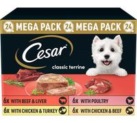 Cesar Country Stew Dog Food, Chicken and Vegetable, 24 x 150 g