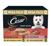 Cesar Country Stew Dog Food, Mixed Selection, 24 x 150 g