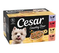 Cesar Juicy Hotpot Mixed Selection Dog Food - 8 x 150g