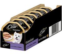 Cesar Dog Food Wet Food Classic with Delicate Lamb and Turkey, 14 Bowls (14 x 150 g)