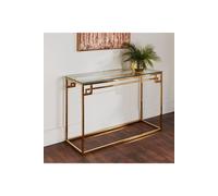 Cesar Gold Console Table Native Home & Lifestyle Gold One Size