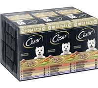 Cesar Megapack Landragout Dog Food in the Bowl - 4 Varieties in Multipack - 24 x 150g