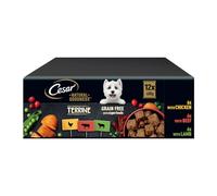 Cesar Natural Goodness in Loaf 12 x 400 g Cans, Adult Premium Wet Dog Food, Mixed Selection