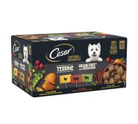 Cesar Natural Goodness - Wet Dog Food - for Adult Dogs - Mixed Selection in Loaf - 6 x 400 g