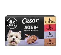 CESAR Senior 10+ in Delicate Jelly 8x150g