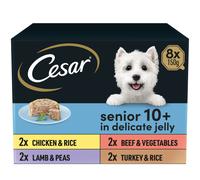 CESAR Senior 10+ in Delicate Jelly 8x150g