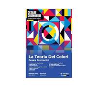 Cesare Cremonini Art Poster Music Album La Teoria Dei Colori Cover Tracklist Fans Gift Cool Singer Room Decor Canvas Poster Wall Art Decor Print Picture Paintings for Living Room Bedroom Decoration 16