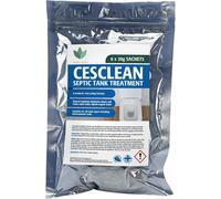Enviro Works Cesclean - Bacterial Septic Tank Treatment - 6 x 20g - 6 Month Supply