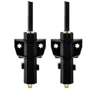 Ceset Motor Carbon Brushes Pair for Hoover Candy Washing Machine - Replaces 49018683 92126721 - Dynamic Next Compatible - Front Loader Repair Part - 8.5x4x2cm