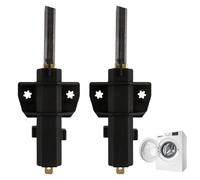 Ceset Motor Carbon Brushes Replacemnt Pair of Floor Washer Main Brush Motor for Smeg Hoover Candy Washing Machines Dynamic Next 1400rpm Washing Machines Black (Alt to 49018683, 92126721,C00312014)