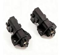 Ceset Motor Carbon Brushes, Washing Machine Motor Carbon Brushes for Hoover and Candy Washing Machines 49018683, 92126721(2Pcs Black)