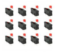 CESFONJER Mini Micro Limit Switch Roller Lever Arm SPDT Snap Action LOT 12 Pcs