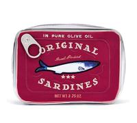 Cessfle Canned Sardines Makeup Bag, Creative Cute Makeup Bag Canned Fish Cosmetic Bag Coquette Cosmetic Pouch Aesthetic Toiletry Bag For Women…, Red, Red, Cosmetic Bag