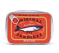Cessfle Canned Sardines Makeup Bag, Funny Sardine Tin Fish Cosmetic Bag, Creative Cute Makeup Bag Kawaii Pencil Case Pouch, Coquette Make up Pouch for Women…, Orange, 6.10x4.33x1.77in, Fashion