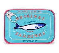 Cessfle Canned Sardines Makeup Bag, Funny Sardine Tin Fish Cosmetic Bag, Creative Cute Makeup Bag, Kawaii Pencil Case Pouch, Coquette Make Up Pouch for Women, 6.1*4.3*4.5inch, Fashionable