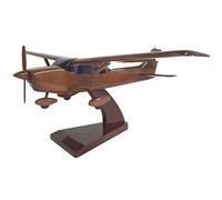 Cessna 172 Skyhawk 4 Seat Civilian Aircraft Wooden Executive Desktop Model.