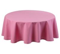 C'est Ca Textiles 140 cm Diameter Round Table Cloth, Azalea Pink