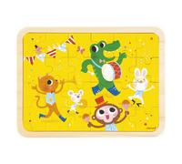 C'est la fête puzzle - 24 pieces Yellow one size