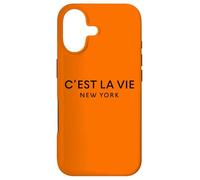 C'est la vie New York French Qoute Tourist Travel Souvenir Case for iPhone 17