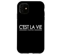 C'EST LA VIE PARIS FRANCE FRENCH PHRASE ON A TEE Case for iPhone 11