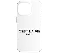 C'est La Vie Paris Lover Travel France Stylish French Case for iPhone 16 Pro
