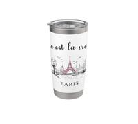 C'est la Vie Paris Stainless Steel Insulated Tumbler