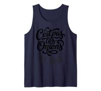 C'est pas TES Oignons French Idiom Sarcastic Humor Tank Top