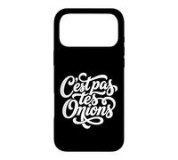 C'est pas tes Oignons French Mind Your Own Business Case for iPhone 17 Pro Max