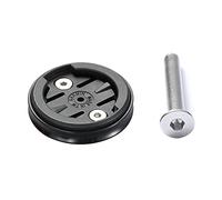 Cestbon Gravity Cap Computer Mount for Garmin Edge Wahoo Elemnt Mini Blot Roam Bryton Rider Stages Dash Bicycle Stem Headset Top Cap Mount Black