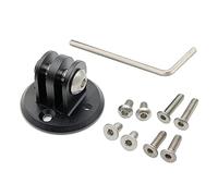 Cestbon Mount Combo Adapter for Garmin Edge Compatible with Camera or Headlight, Quick Release Out-Front Mount Extended Universal Adapter